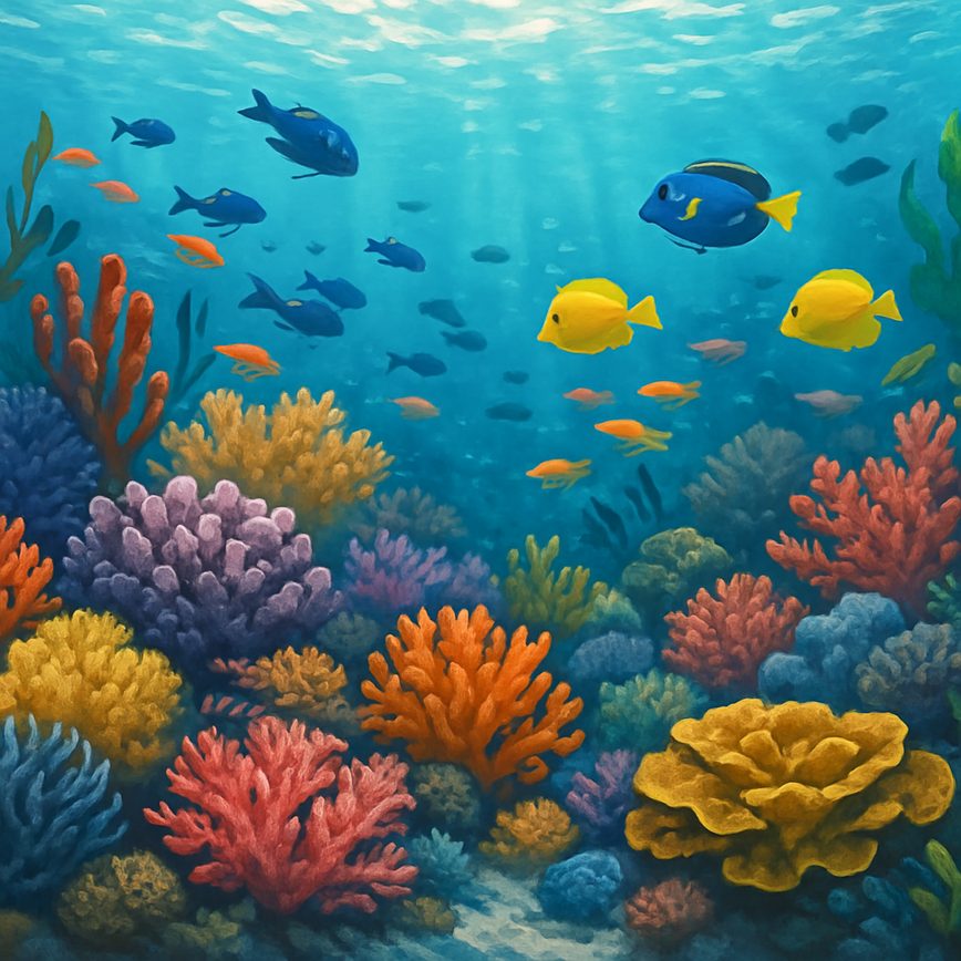 La biodiversité marine : État des lieux des récifs coralliens